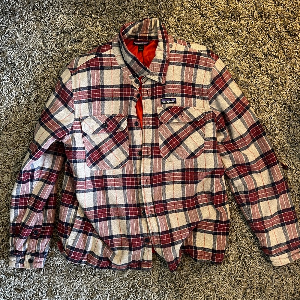 Large, Patagonia, Insulated Flannel